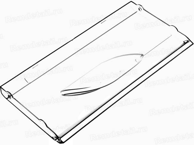 Панель ящика 185*385мм для холодильника Атлант Минск 774142100300